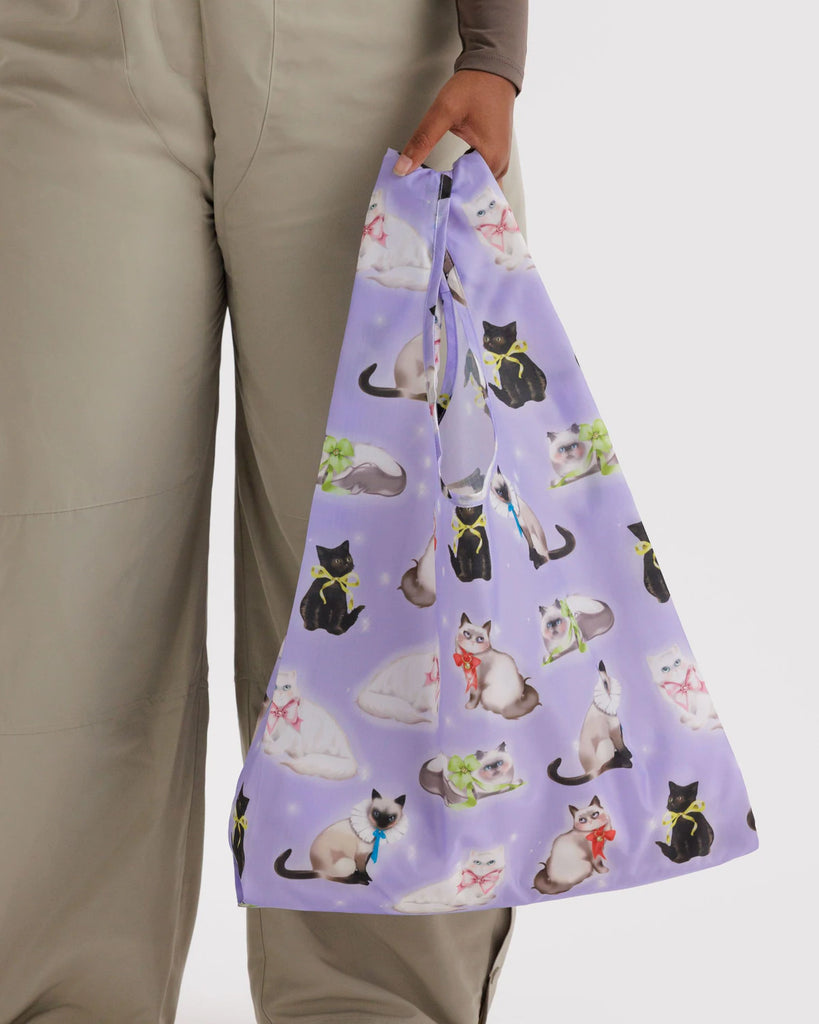 Fancy Cats Standard Baggu Reusable Bag Human BAGGU