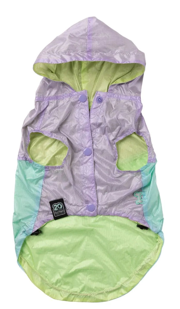 Ormond Raincoat in Olive + Pink or Purple + Mint Wear FUZZYARD   