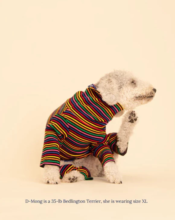 Fantastic Ribbed Dog Onesie Wear LITTLE BEAST   