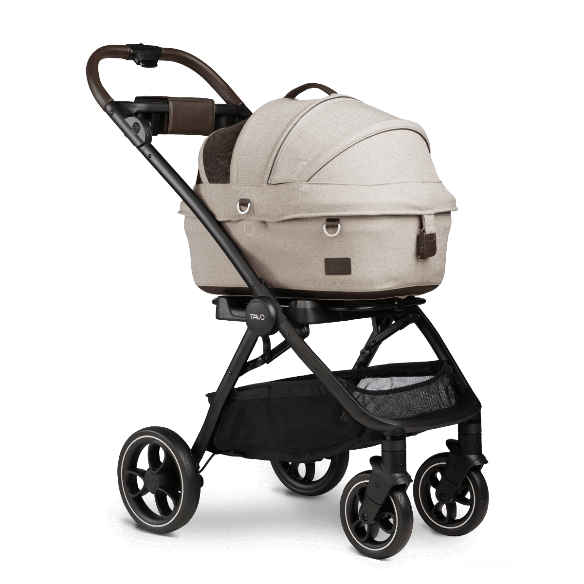tavo dog stroller Tavo Maeve + Roscoe 3-in-1 Pet Protection System Fawn / Small / Flex