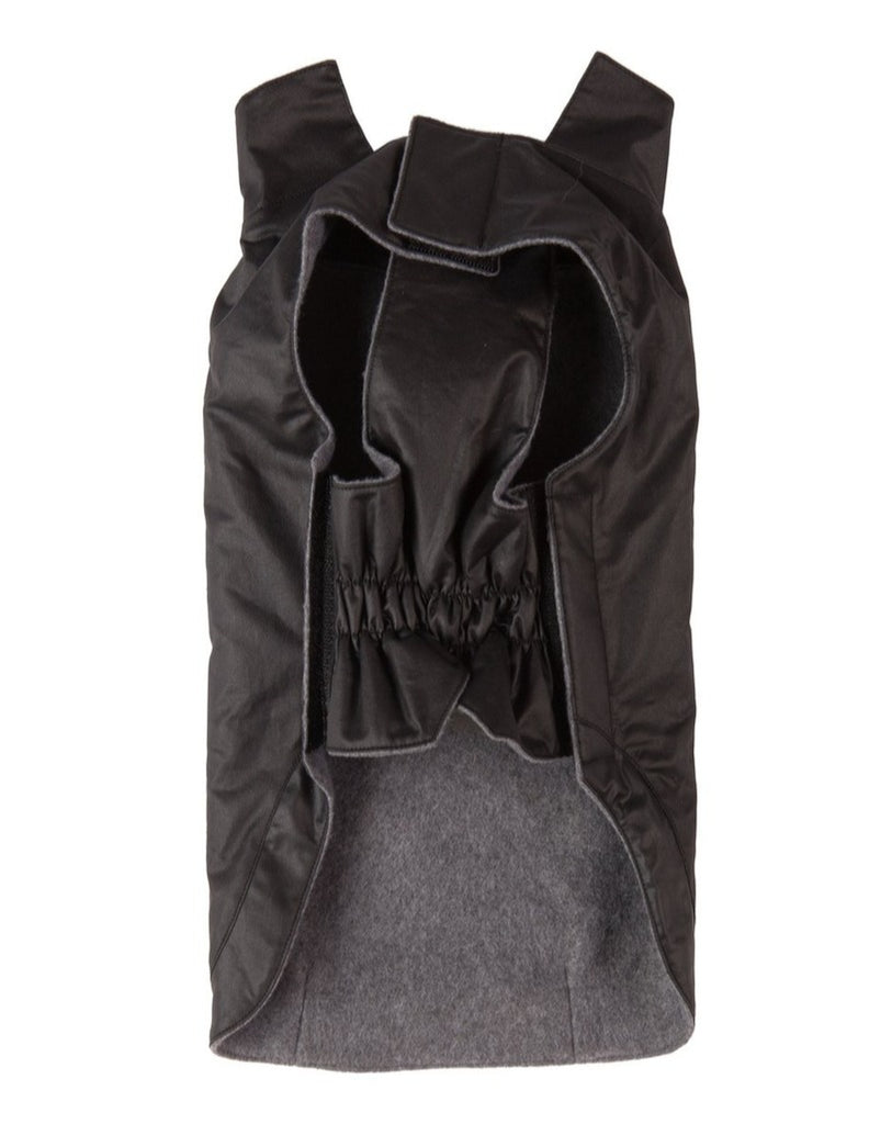 Waxed Utility Dog Coat in Black << CLEARANCE >> Wear FAB DOG   