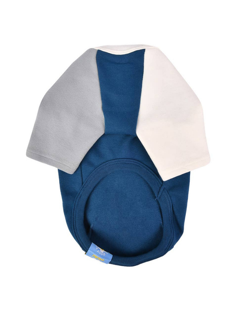 Color Block Dog T-Shirt in Navy (FINAL SALE) Wear OLCHI   