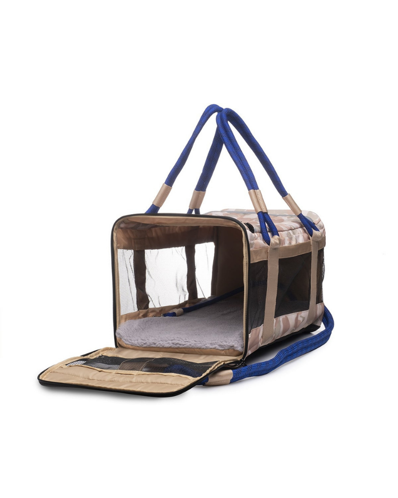ROVERLUND Out Of Office Dog Carrier in Camo DOG & CO.