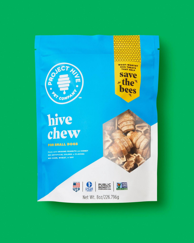 Hive Chew Dog Treats (Made in the USA) Eat PROJECT HIVE PET COMPANY   