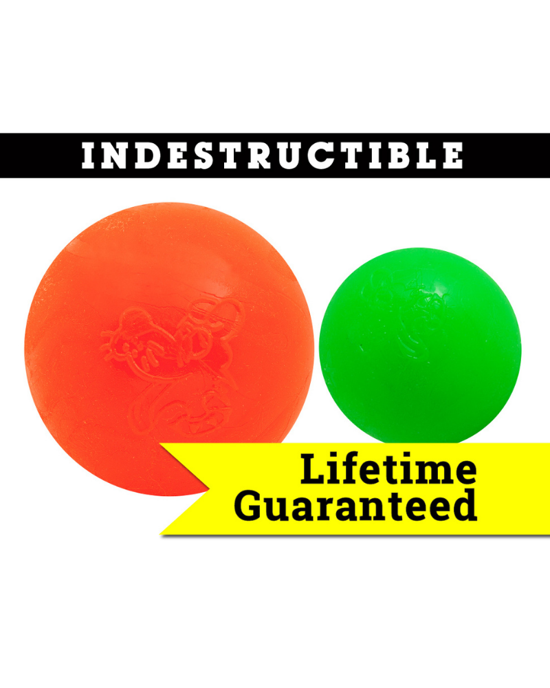 Rubber Ball Dog Toy<br>(Guaranteed Tough)<br>(Made in the USA) Play RUFF DAWG   