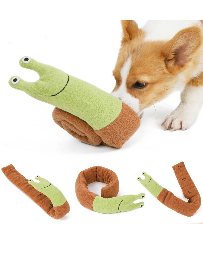 INJOYA, Snail Dog Toy Interactive & Snuffle