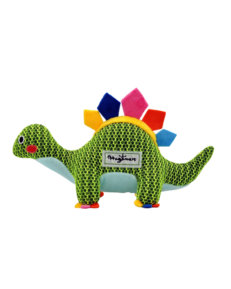 Dinosaur Dude Squeaky Mesh Dog Toy (FINAL SALE) Play HUGSMART   