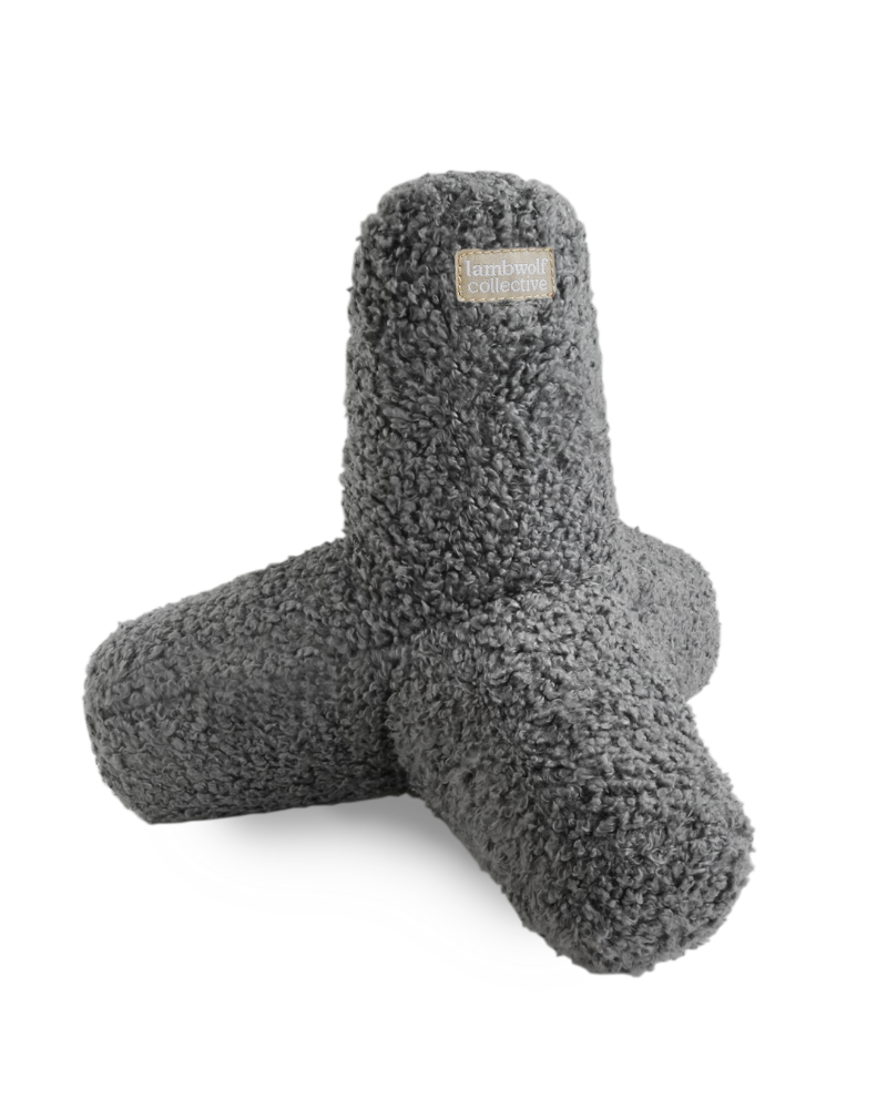 O Breuer Oversized Crinkle & Squeak Dog Toy in Concrete (FINAL SALE) Play LAMBWOLF COLLECTIVE   