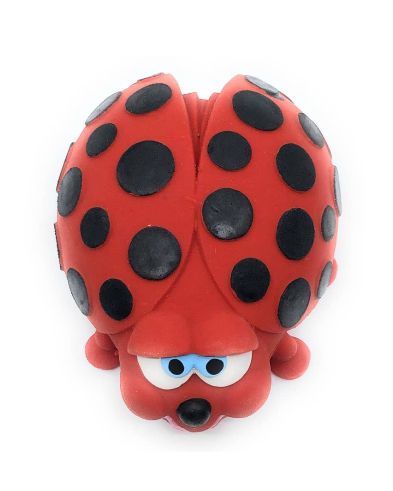 LANCO TOYS | Ladybug Latex Soft Squeaky Dog Toy | DOG & CO. LANCO TOYS | Ladybug Latex Soft Squeaky Dog Toy | DOG & CO.