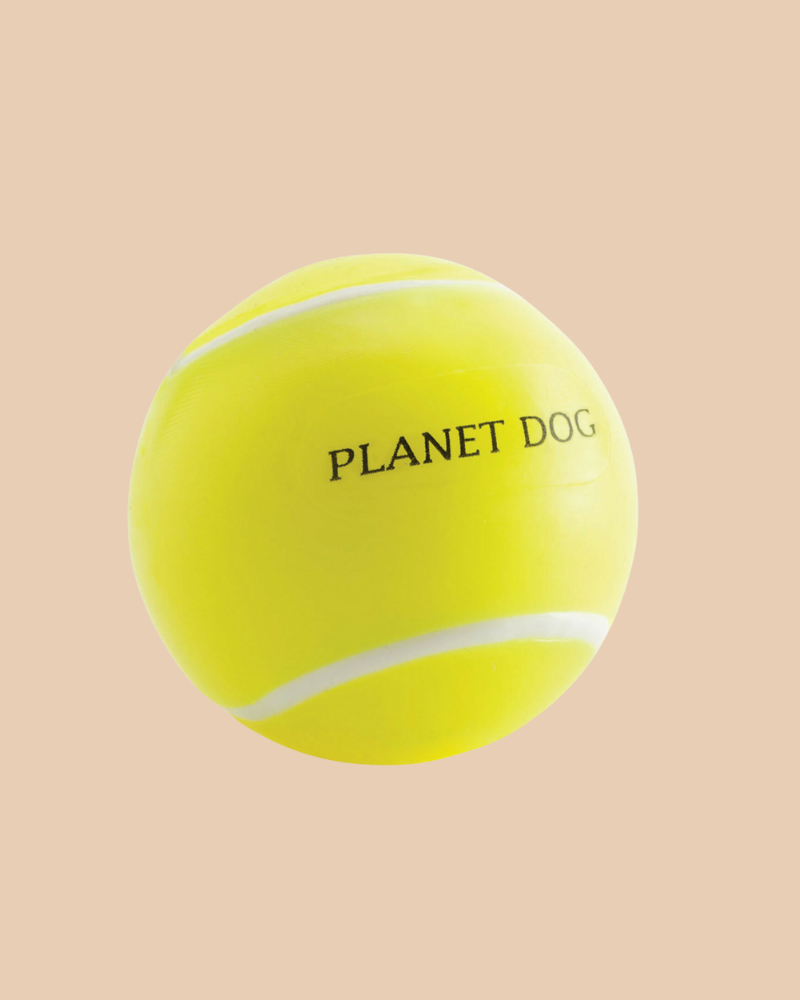 Tennis Ball Treat-Dispensing Dog Toy (Made in the USA) Dog Toys PLANET DOG   