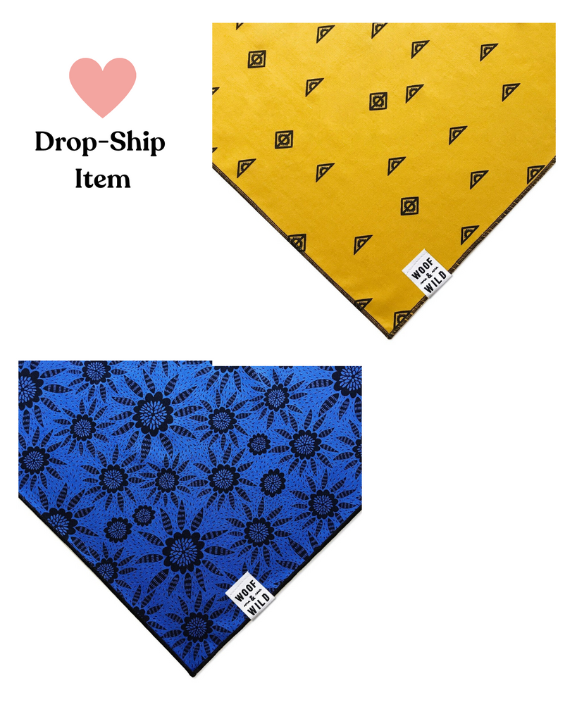 Spring Bandana 2-Pack (Drop-Ship) Drop Ship WOOF & WILD   