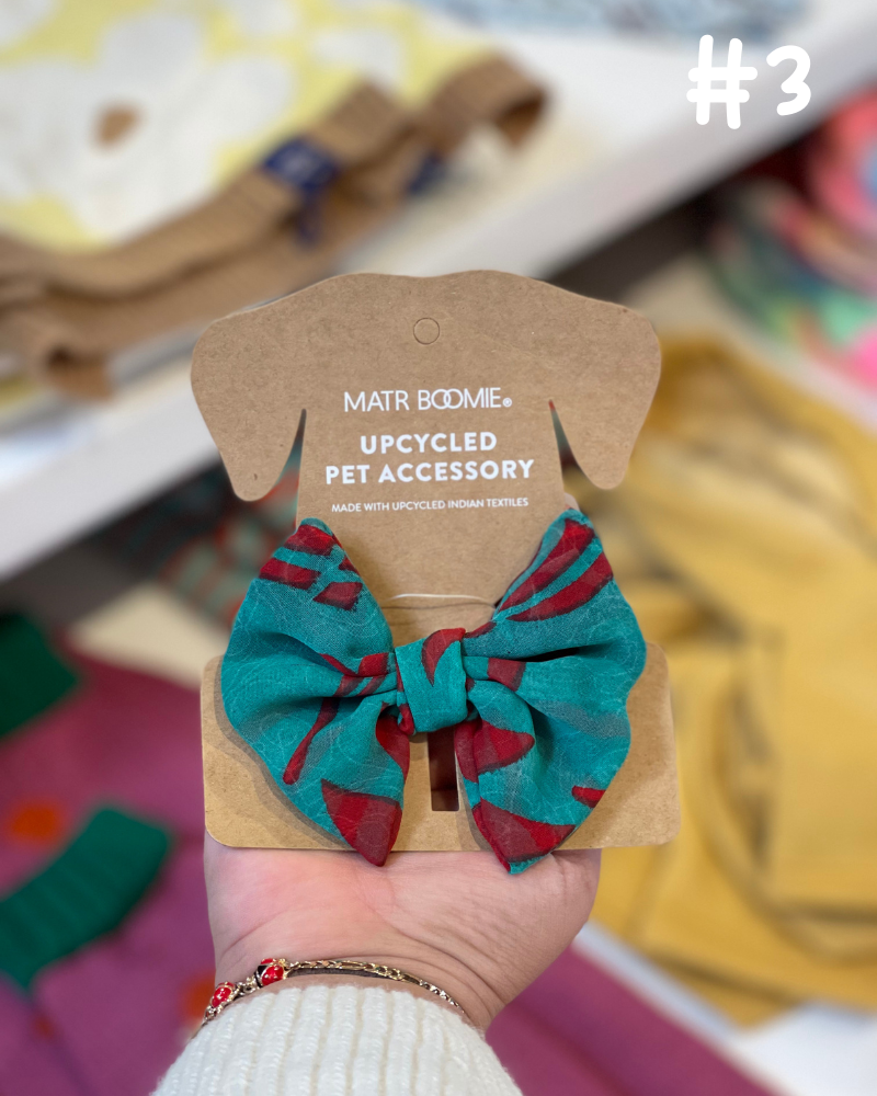 Ishivatva Dog Collar Bow - Assorted<br>(FINAL SALE) Accessories MATR BOOMIE   