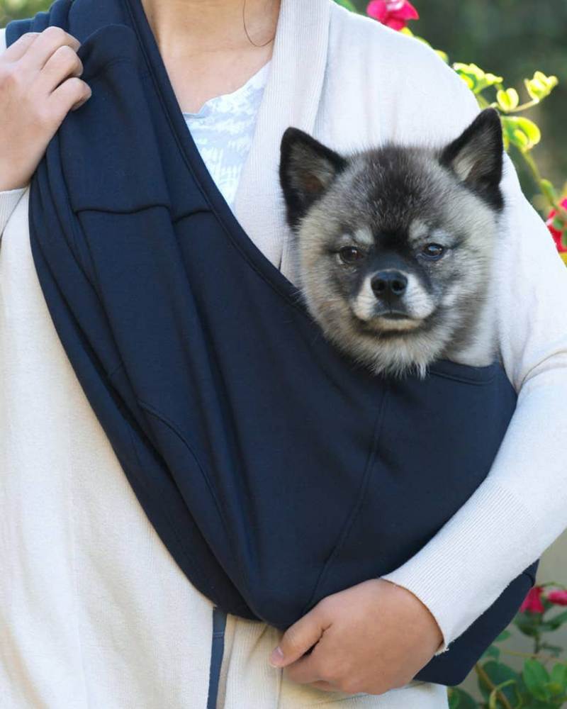 Basic Dog Sling in Navy CARRY BASIC STUDIO   