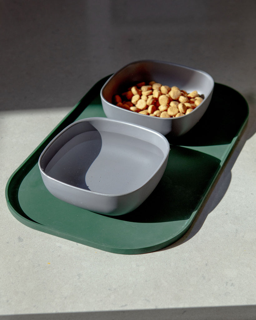 Basic Dog Placemat in Forest Green Eat BASIC STUDIO   