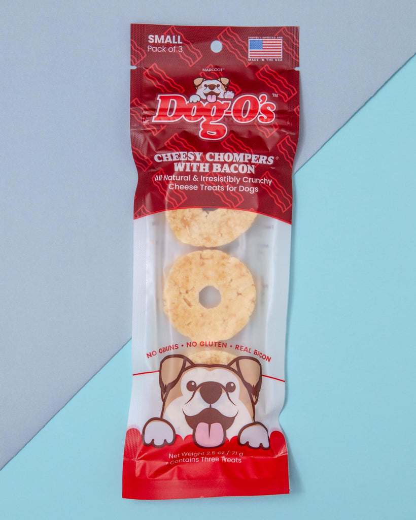 Bacon Cheesy Chompers Dog Treats (Made in the USA) Eat MARCOOT JERSEY CREAMERY   