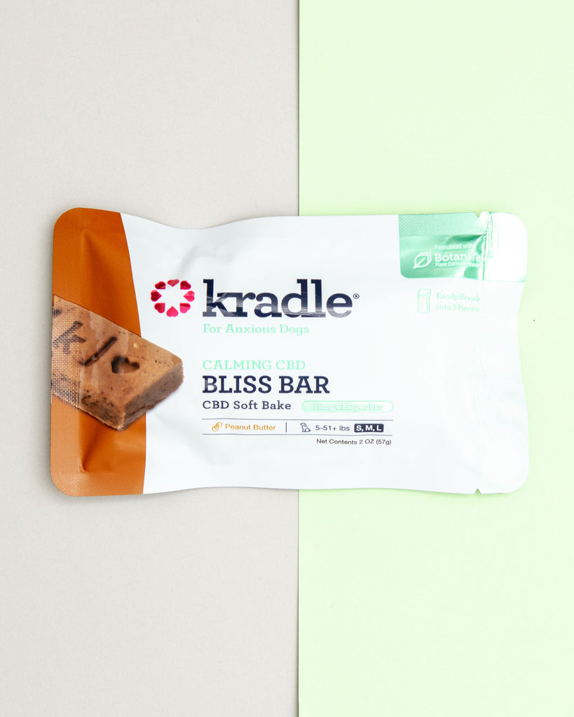 Soft Baked CBD Bliss Bar for Dogs Eat KRADLE   