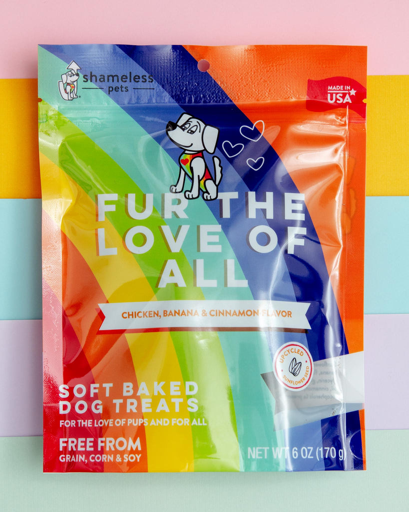Fur the Love of All Pride Dog Treats Dog Treats SHAMELESS PETS   