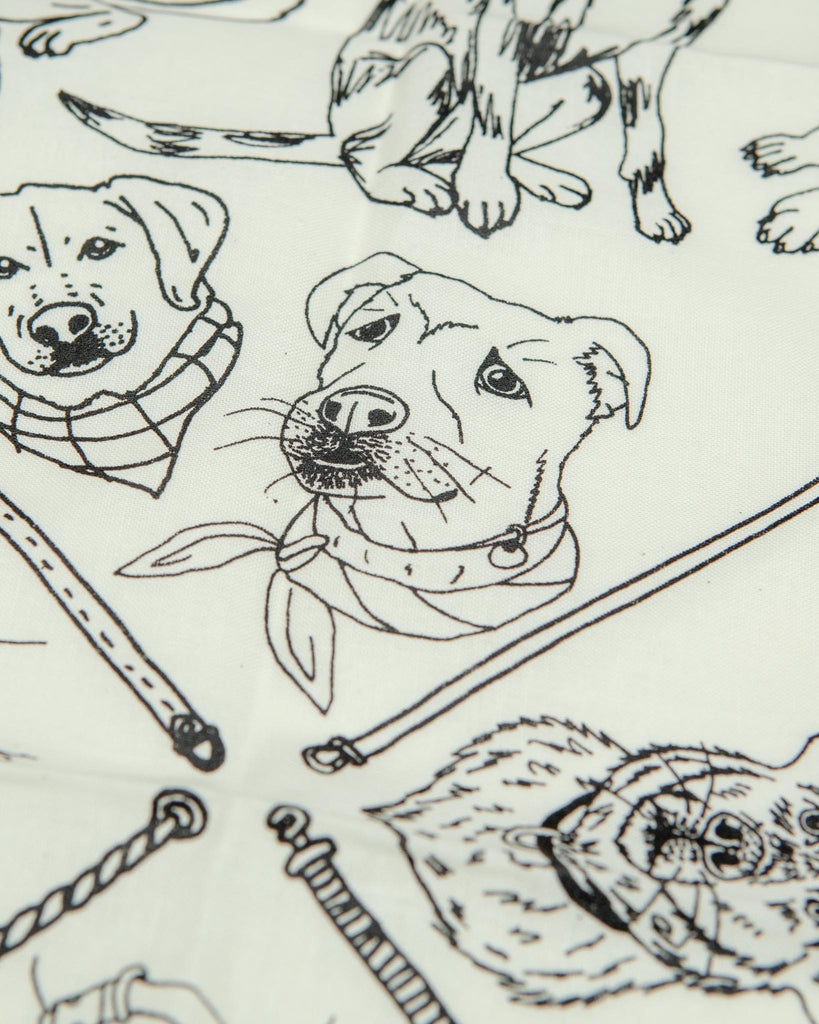 All Dogs are Good Dogs Bandana<br>(Made in the USA) Wear CLOSE CALL STUDIO   