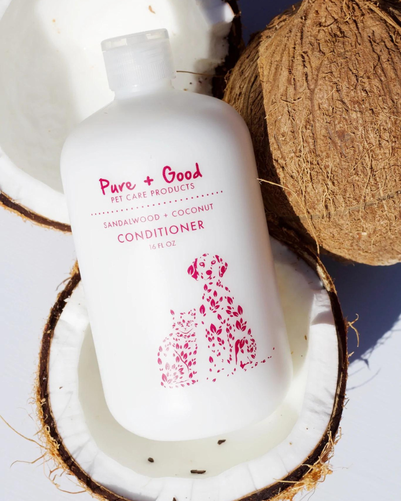 Sandalwood & Coconut Deep Cleansing Conditioner for Dogs & Cats HOME PURE + GOOD   
