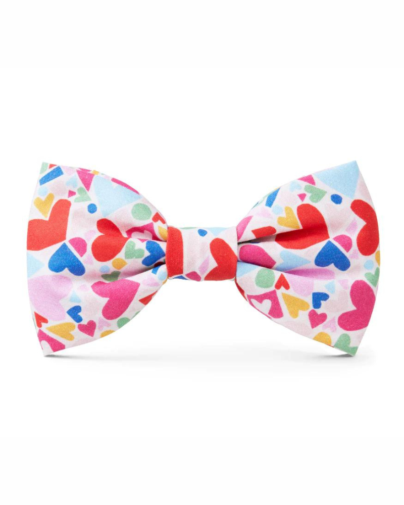 Heart To Heart Dog Bow-Tie (FINAL SALE) Accessories THE FOGGY DOG   