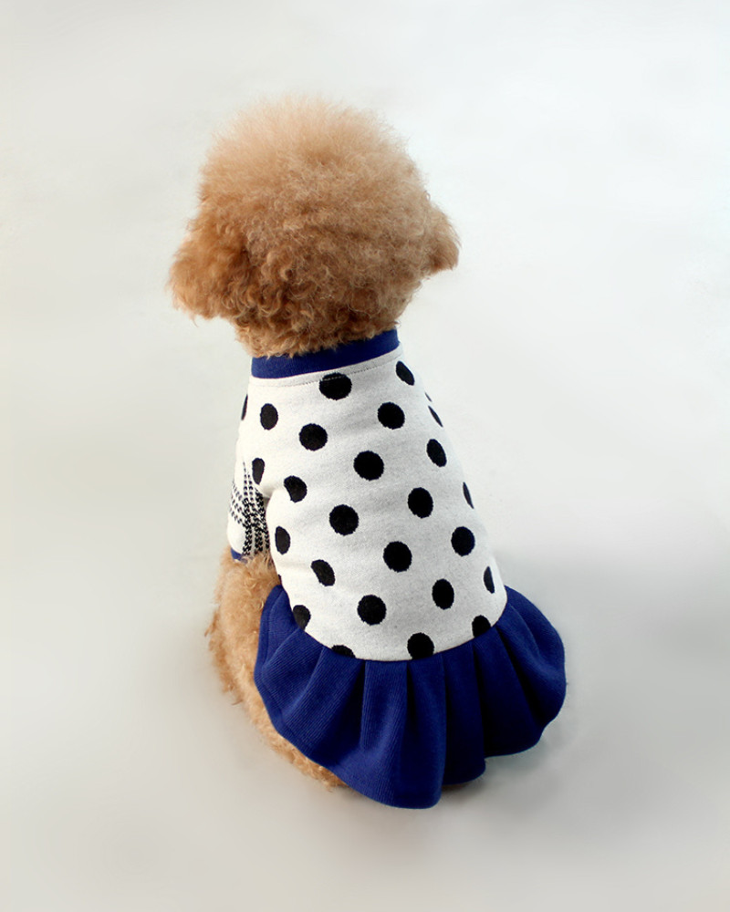 Dalmatian Dot Cardigan Dress (FINAL SALE) Wear HUTS & BAY   