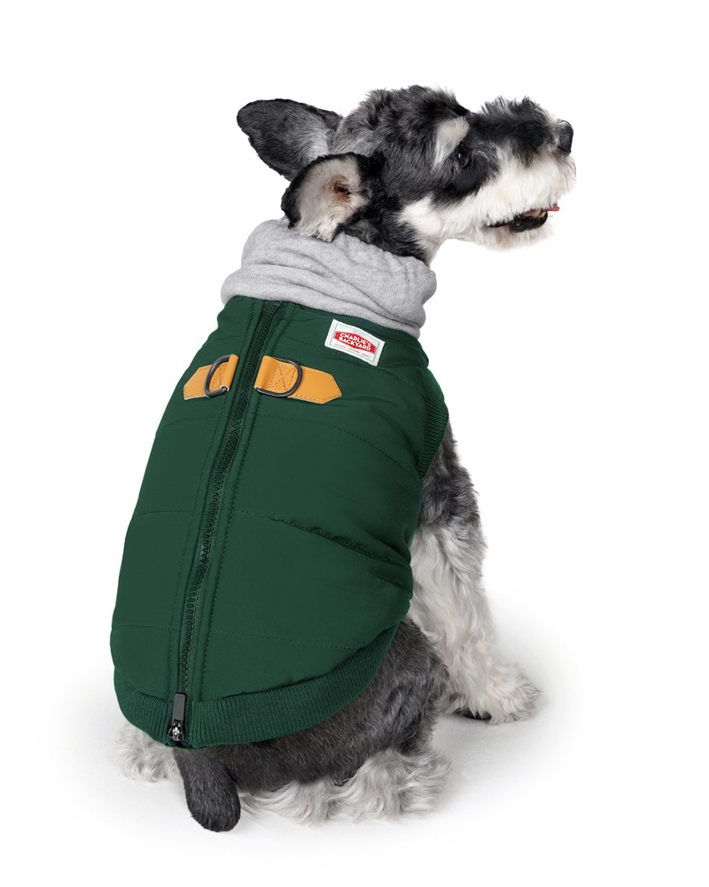 Warm Up Harness Jacket in Deep Green (FINAL SALE) Wear CHARLIE'S BACKYARD   