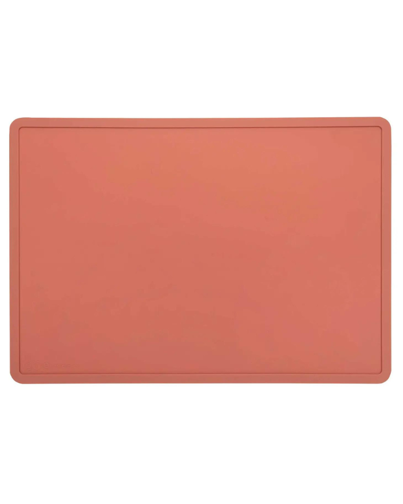 Silicone Feeding Placemat in Rose Pink Eat ORE PET   