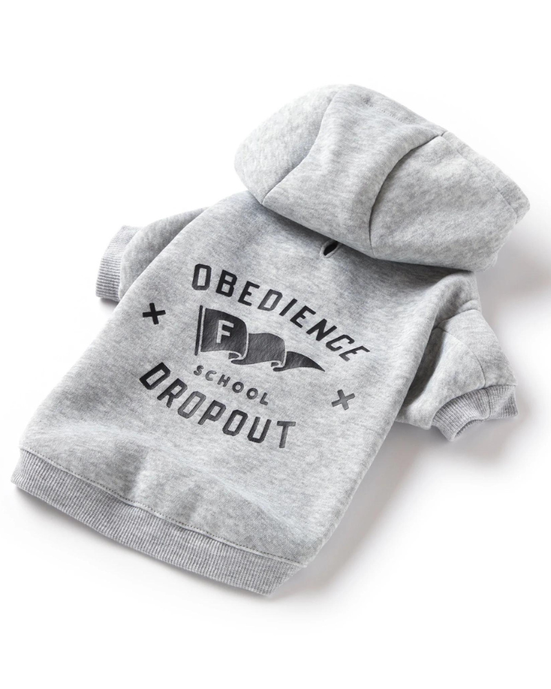 Obedience School Dropout Dog Hoodie (FINAL SALE) Wear BRASS MONKEY   