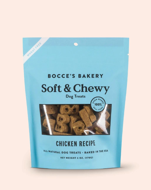 Soft & Chewy Chicken Treats Eat BOCCE'S BAKERY   