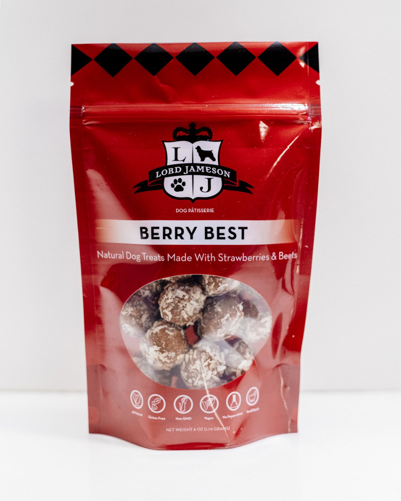 Berry Best Organic Dog Treats (Made in the USA) Eat LORD JAMESON   