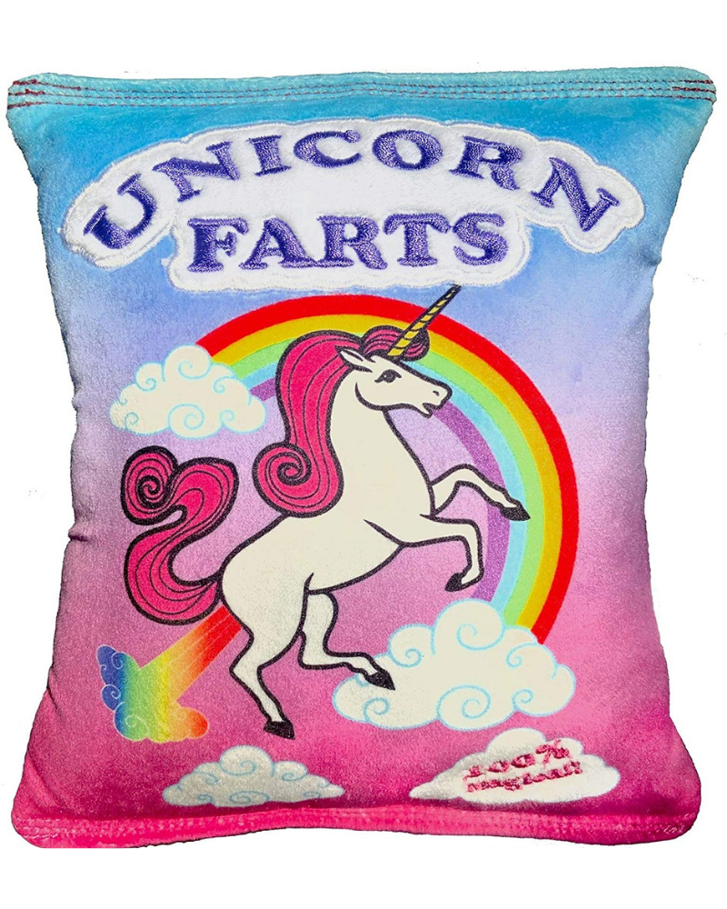 Unicorn Farts Dog Crinkle Plush Toy << FINAL SALE >> Play Lulubelles   