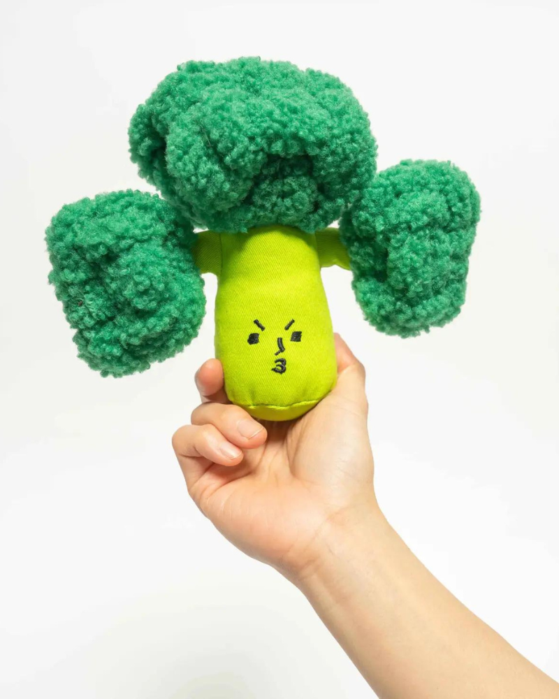 Broccoli Nosework Dog Toy Play THE FURRY FOLKS   