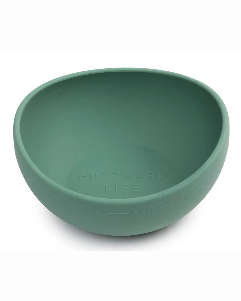 Silicone Dog Bowl Eat FUZZYARD   