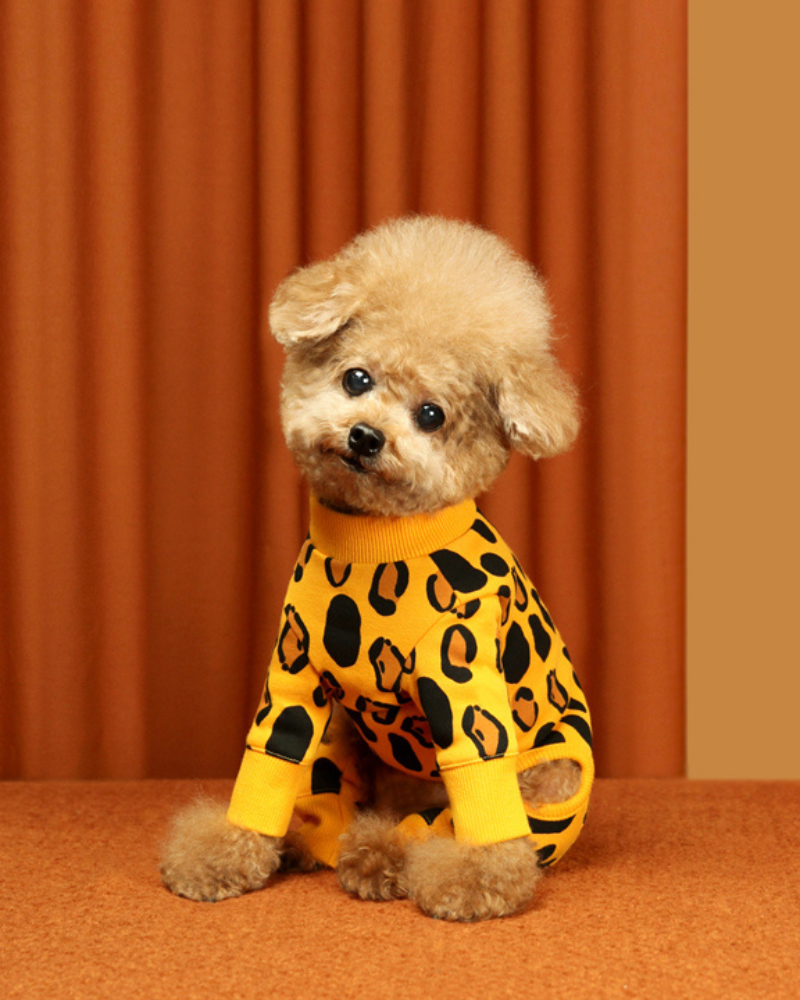 Animal Print Dog Onesie (FINAL SALE) Wear HUTS & BAY   