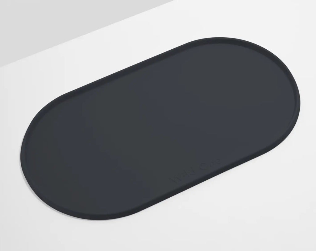 Curved Silicone Placement in Black Eat WILD ONE   