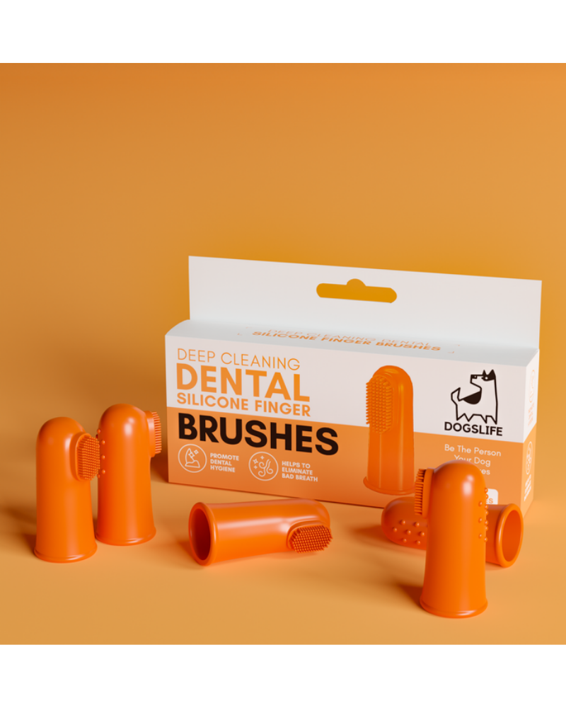 Silicone Finger Toothbrushes for Dogs Dog Supplies DOGSLIFE   