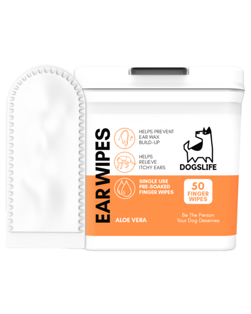 Ear Cleaning Finger Wipes for Dogs Dog Supplies DOGSLIFE   