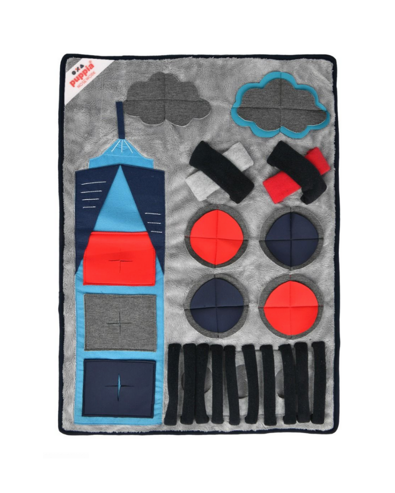 Puptropolis Dog Activity Nosework Mat Play PUPPIA   