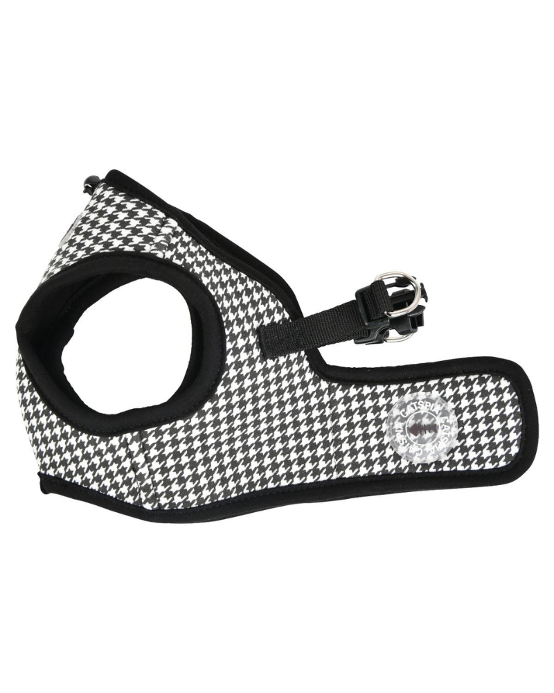 Houndstooth Step-In Cat Harness (FINAL SALE) WALK CATSPIA   