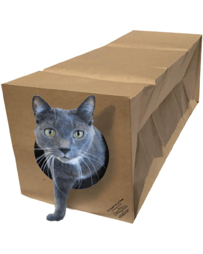 Hide and Sneak Cat Toy Tunnel (Made in the USA) Play DEZI & ROO   