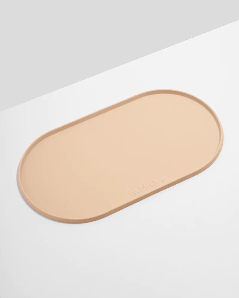 Curved Silicone Placement in Tan Eat WILD ONE   