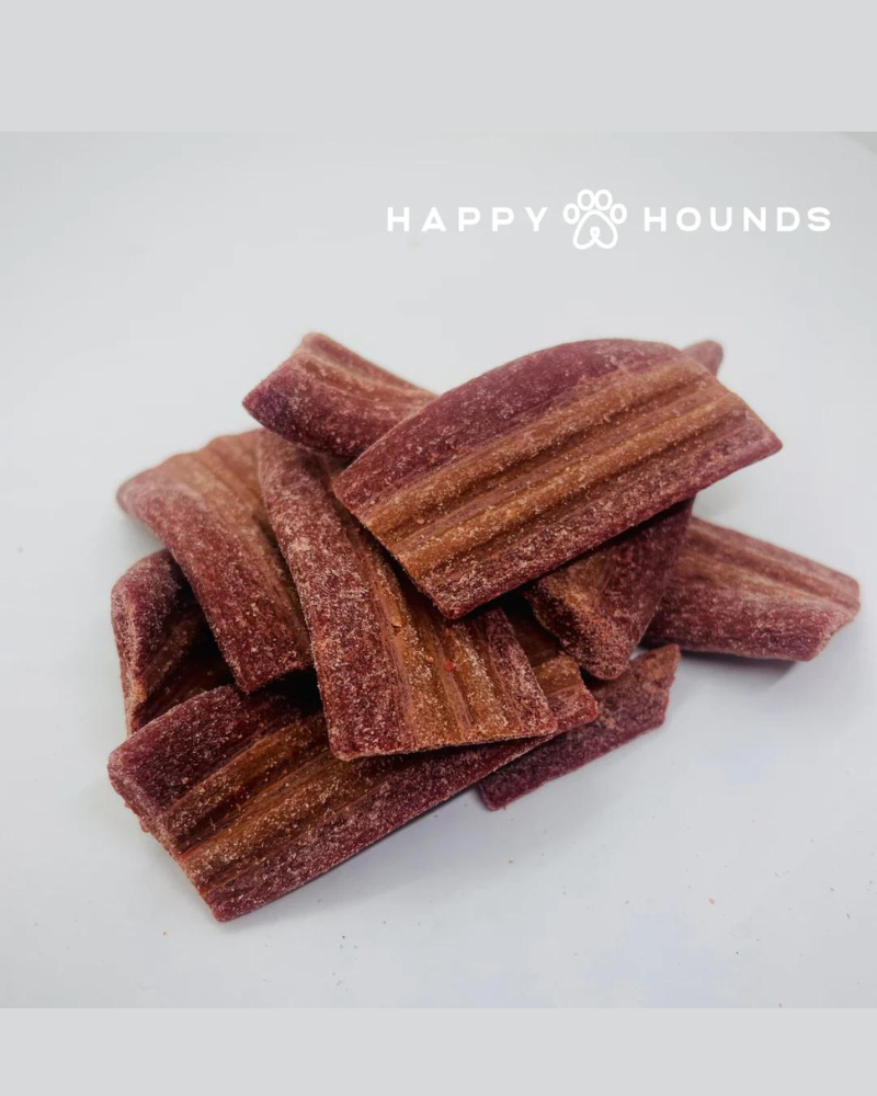 Calm & Joint Bacon Pet Strips (5mg) Eat HAPPY HOUND   