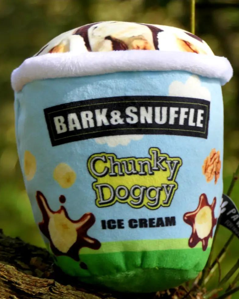 Bark & Snuffle Chunky Doggy Ice Cream Toy PAWSTORY   