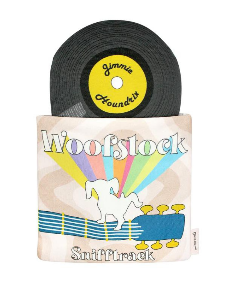 Dog Vinyl Two Piece Sniff & Search Dog Toy Play DIRT & DOG HAIR   