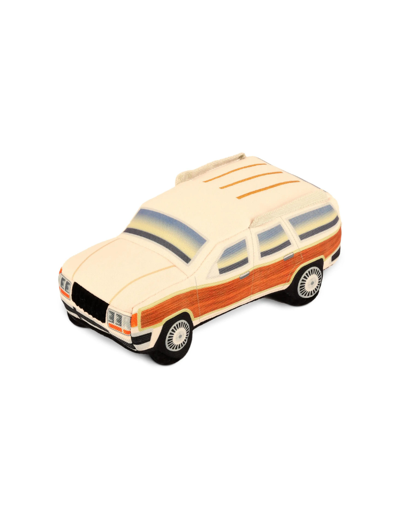 Scruffy's Station Wagon Squeaker Dog Toy (FINAL SALE) Play P.L.A.Y.   
