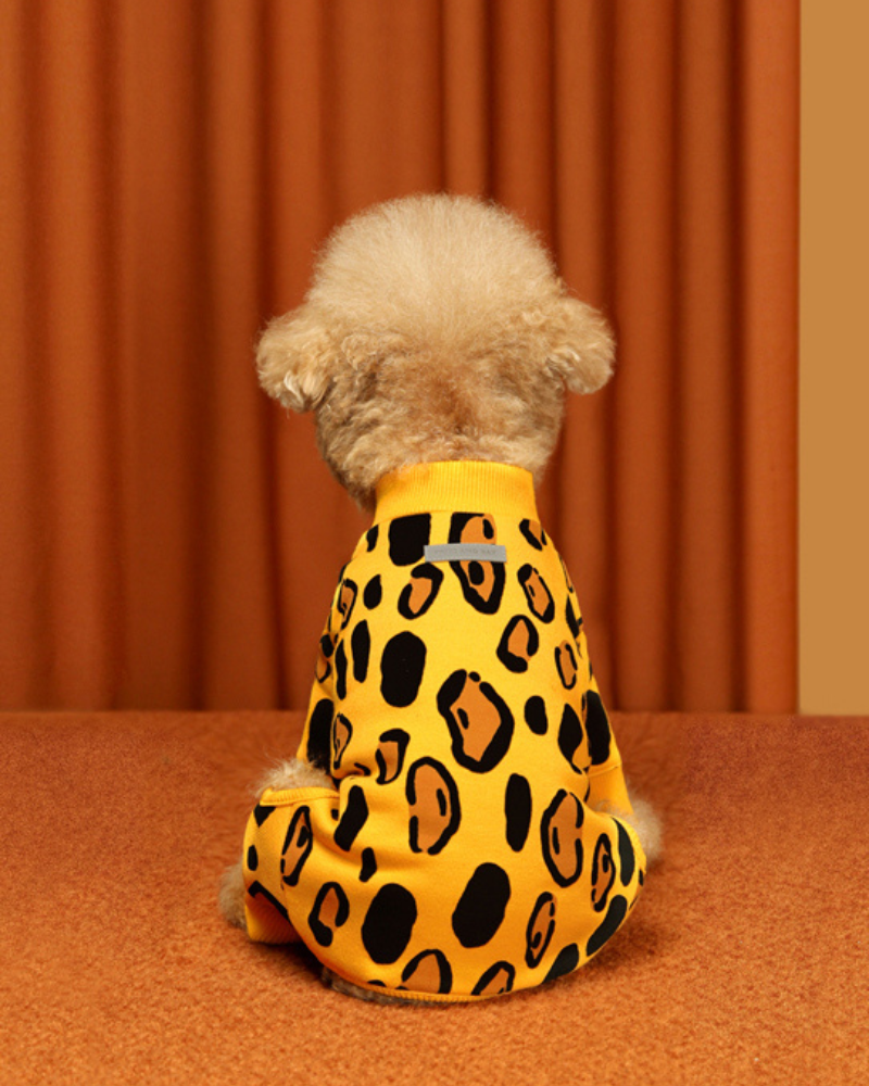 Animal Print Dog Onesie (FINAL SALE) Wear HUTS & BAY   