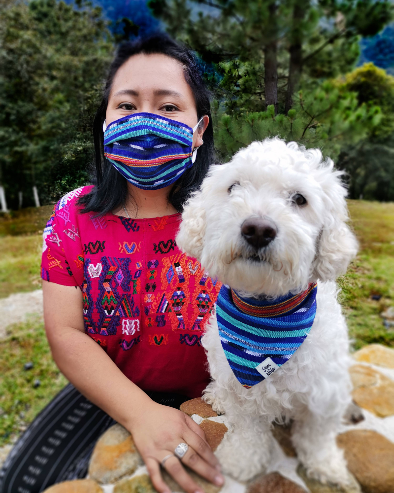 Midnight Train Dog Bandana (FINAL SALE) Accessories SAM & NALA   