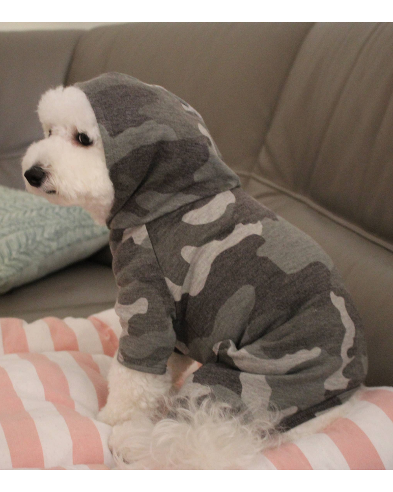 Hooded Camo Dog Onesie (Made in the USA) (FINAL SALE) Wear RENEE C   