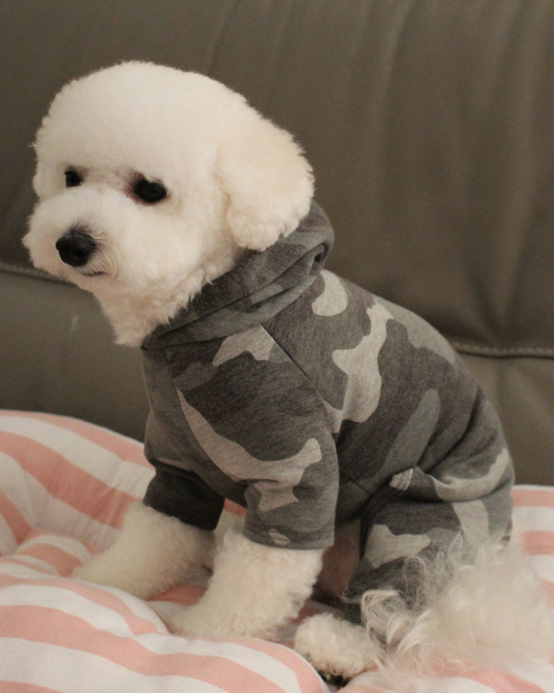 Hooded Camo Dog Onesie (Made in the USA) (FINAL SALE) Wear RENEE C   