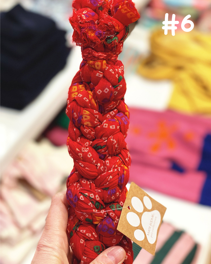 Ishivatva Braided Dog Tug Toy - Assorted (FINAL SALE) Play MATR BOOMIE   